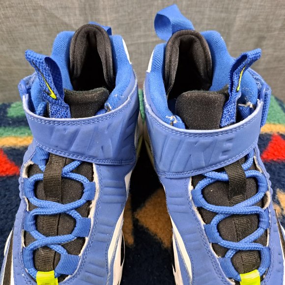 Nike Air Griffey Max 1 GS Varsity Royal Blue Volt DJ5162-400- 5.5Y Kids - Picture 11 of 16